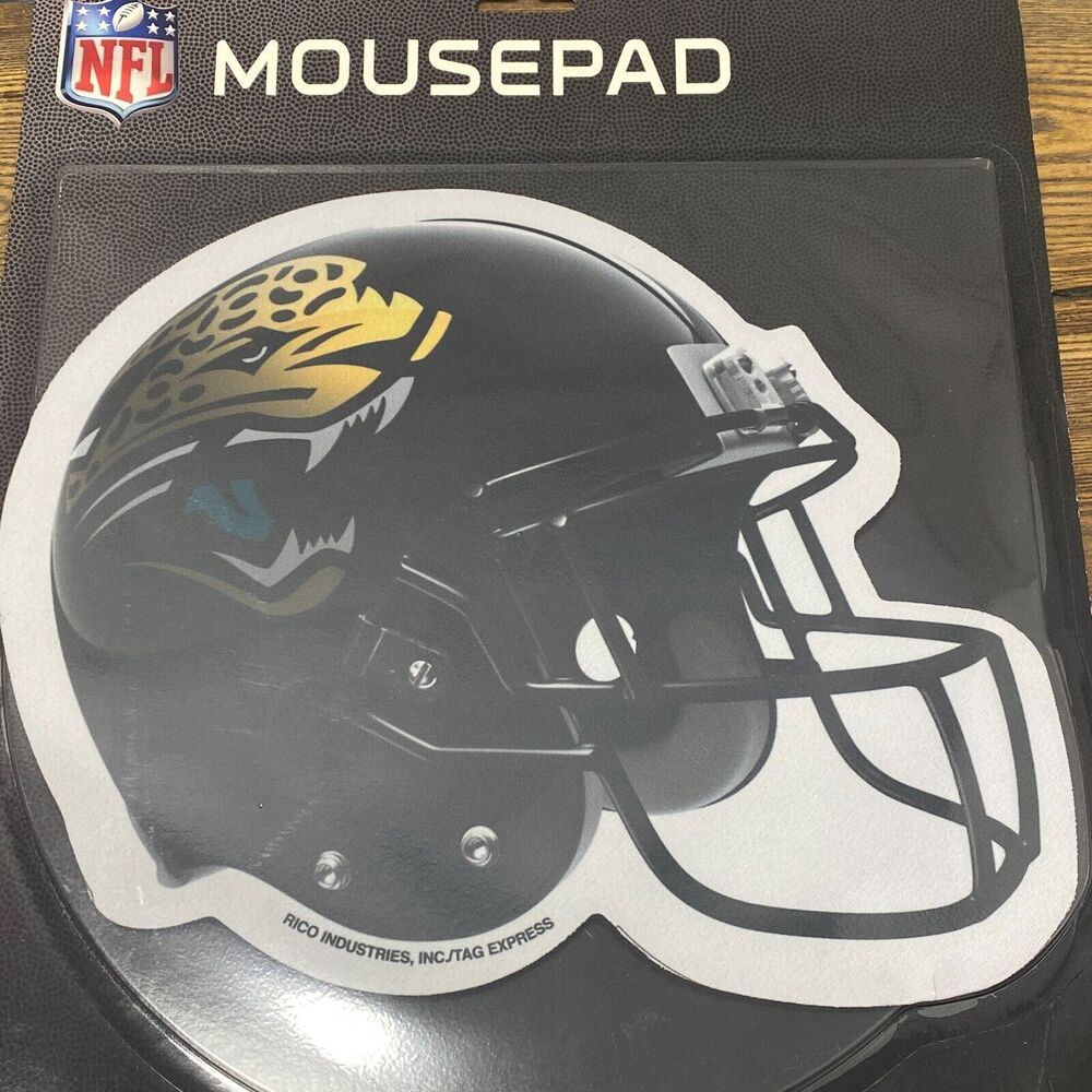 NFL Jacksonville Jaguar Helmet MOUSE PAD Football Logo Computer Office Supply